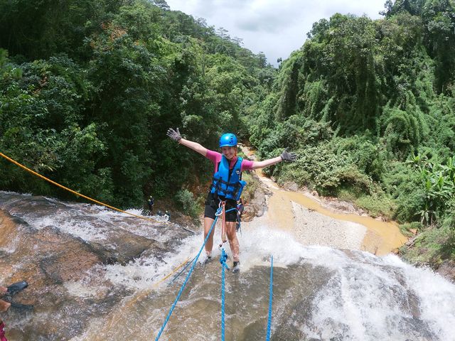 Thrill-Seeker's Guide: Canyoning Tour in Đà Lạt