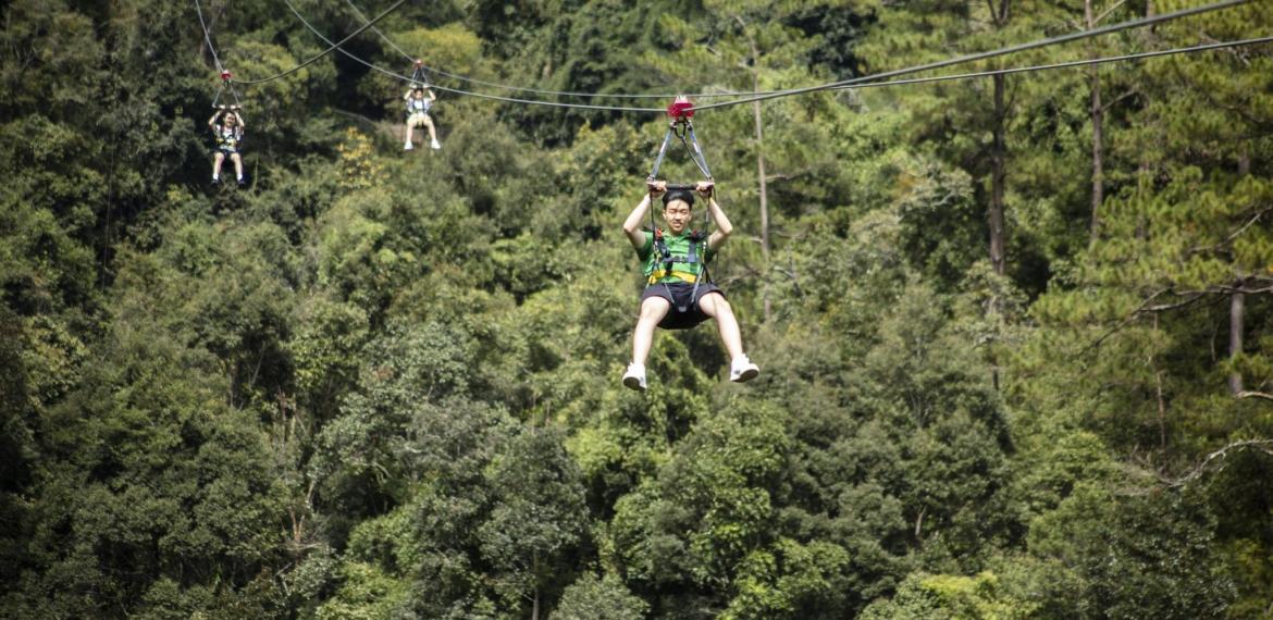 CANYONING TOUR & 1600M ZIPLINE ACTIVITIES